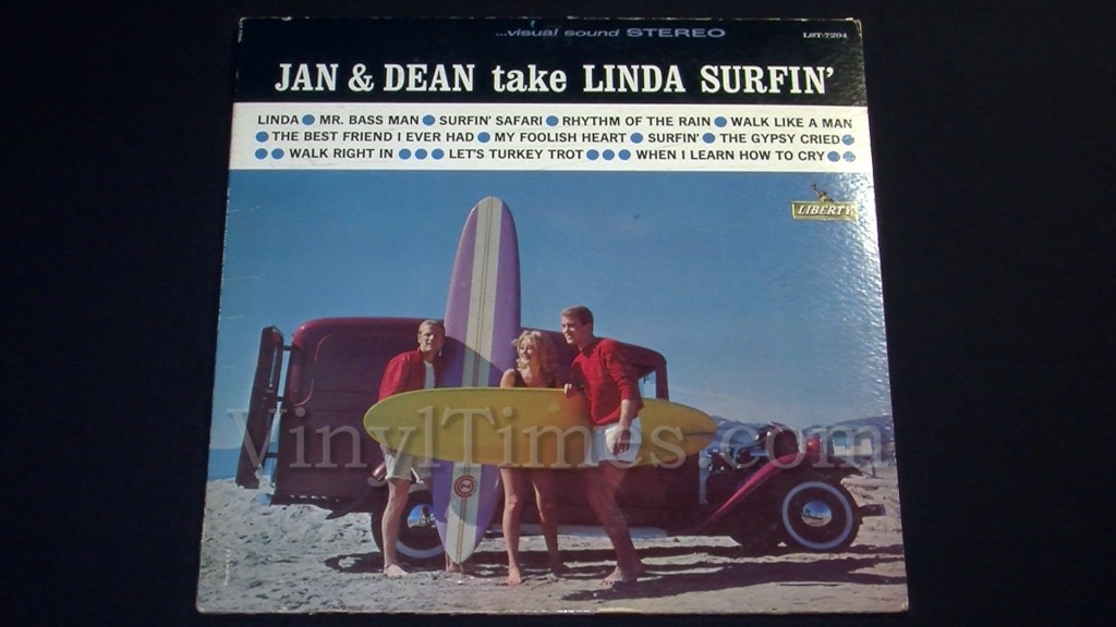 Jan And Dean Take Linda Surfin Vinyl Lp Vinyltimesvinyltimes