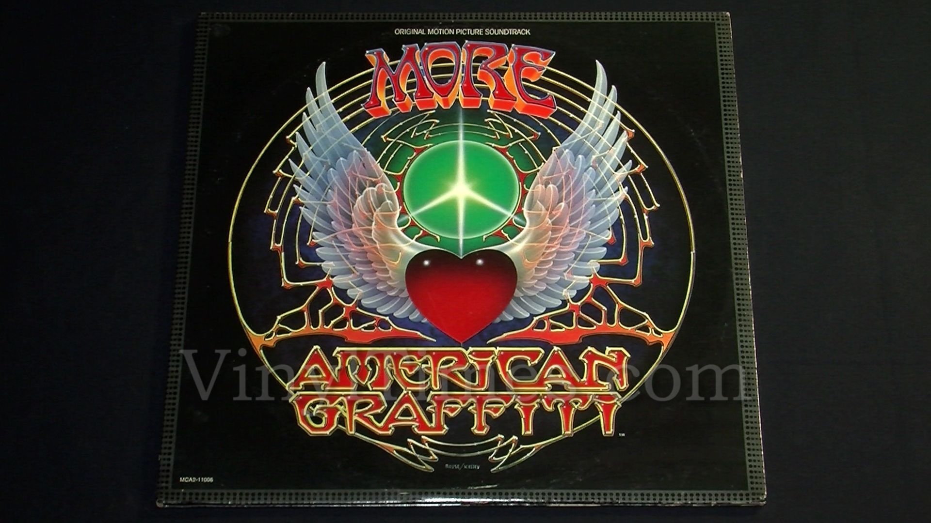 Soundtrack - "More American Graffiti" Vinyl LP Record Album gatefold cover