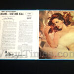 Julie London - "Calendar Girl" Vinyl LP Record Album gatefold cover inside