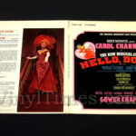 Broadway - "Hello Dolly" Vinyl LP Record Album gatefold cover