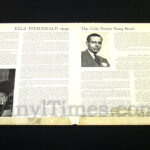 Ella Fitzgerald - "Sings The Cole Porter Song Book" Vinyl LP Record Album gatefold cover inside