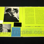 Ella Fitzgerald - "Sings The Duke Ellington Songbook" Vinyl LP Record Album gatefold cover inside