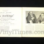 Cole Porter - "Silk Stockings" (Broadway) Vinyl LP Record Album gatefold cover inside
