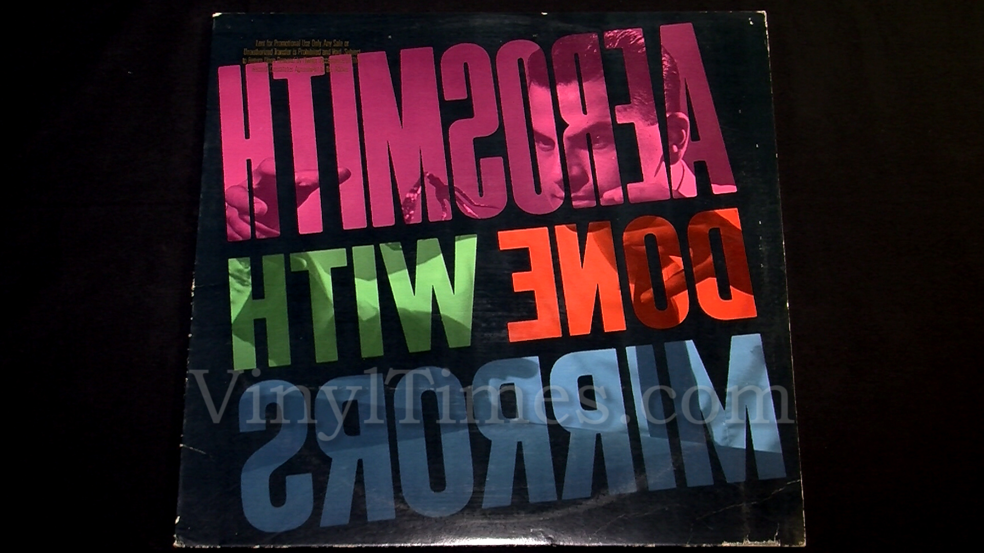 Aerosmith - "Done With Mirrors" Vinyl LP Record Album